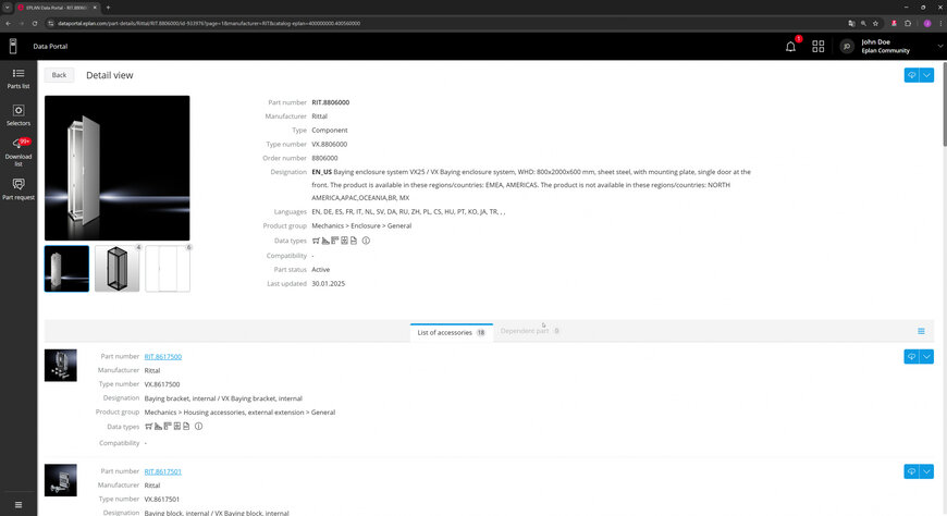 Next Milestone Achieved for the Eplan Data Portal 